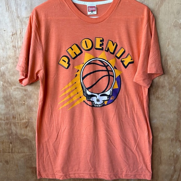 Homage Phoenix Suns Grateful Dead Steal Your Face Basketball  Short sleeve Tee - Picture 7 of 7